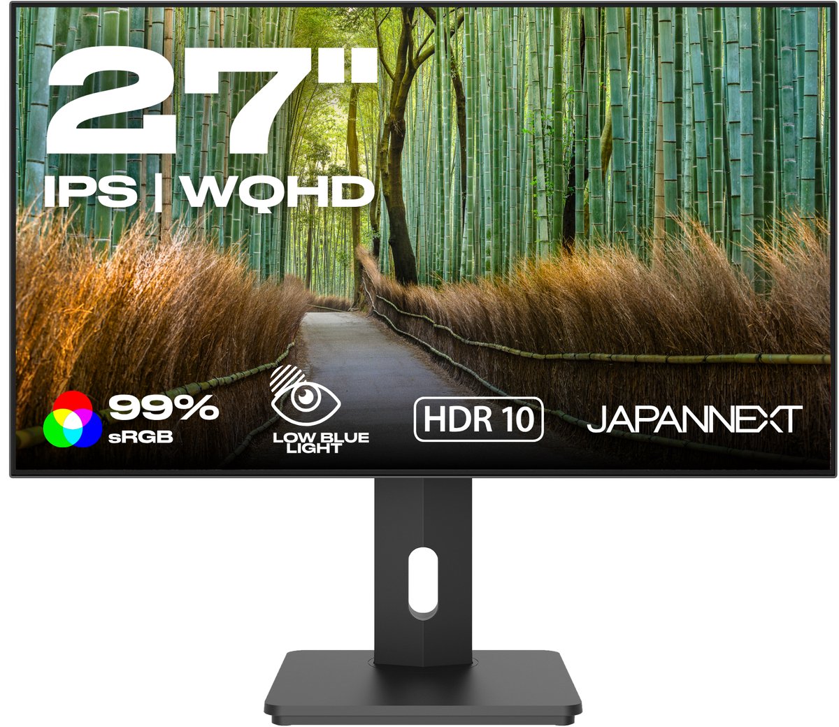 Bureaumonitor 27'' inch WQHD 60 Hz JN-27IPS4FLWQHDR-HSP