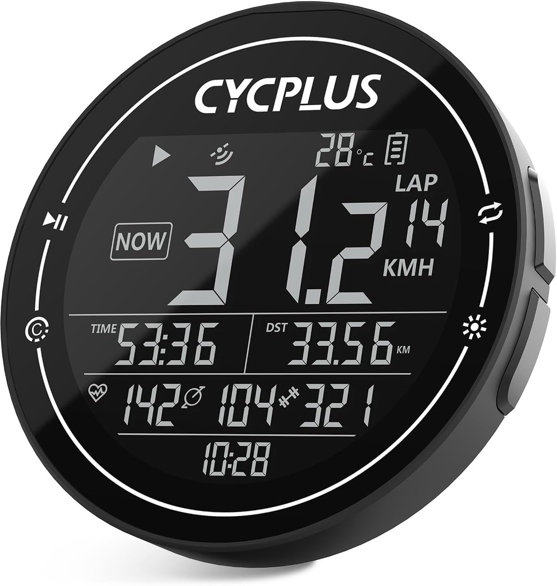 Draadloze M2 Fietscomputer met GPS, Waterdicht en Bluetooth 5.0 voor Racefietsen en MTB