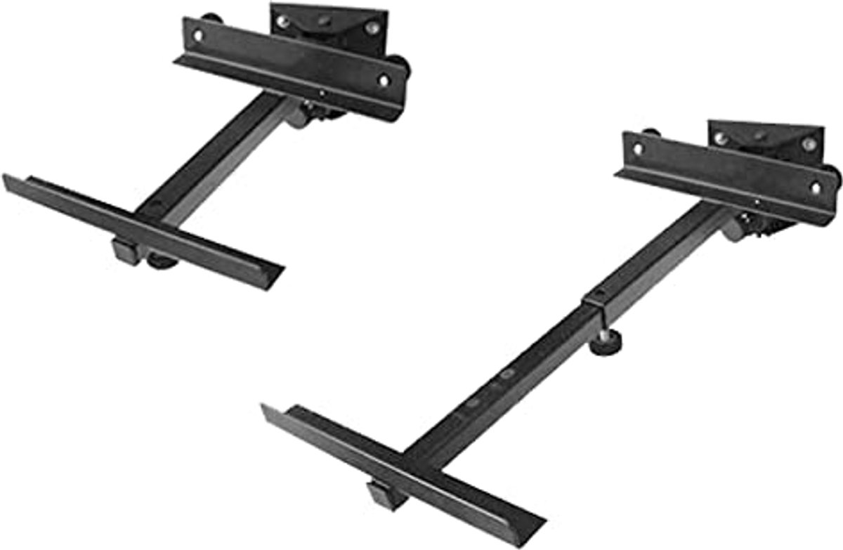 Kantelbare en draaibare luidspreker wandhouder - Voor hi-fi home cinema speakers - Tot 15 kg laadvermogen - 2 stuks