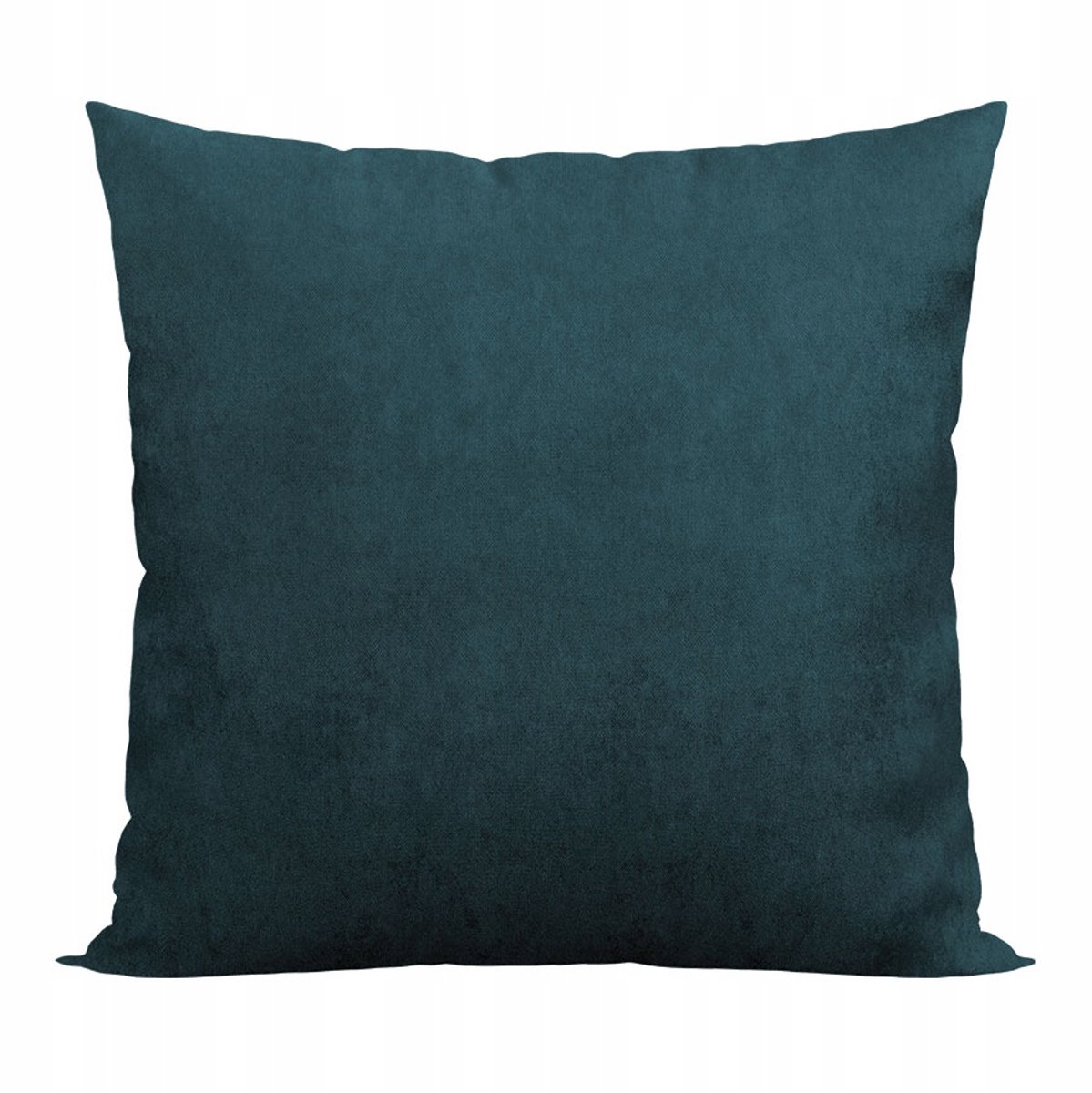 Decoratieve Kussenhoes 40x40cm Petrol Blauw met Rits - Zacht Velours