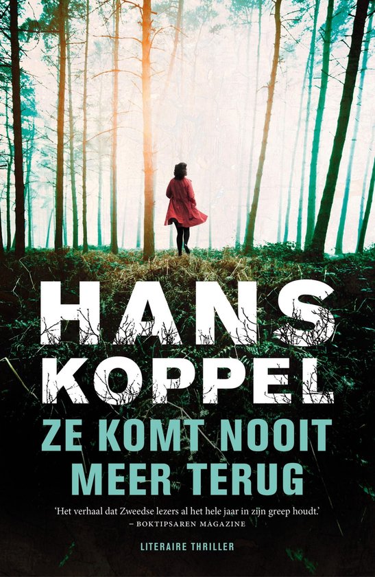 Ze komt nooit meer terug - cover