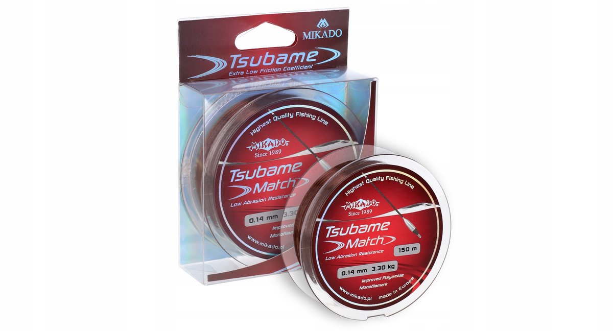 Mikado Tsubame Match Vislijn 0,22mm - 150m - Bruin