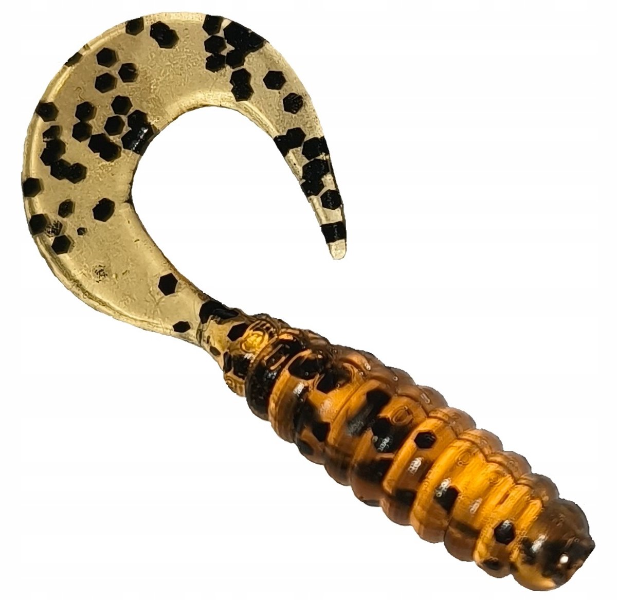 Mann's Twister 40mm (2 stuks) Zwart Glitter Thee