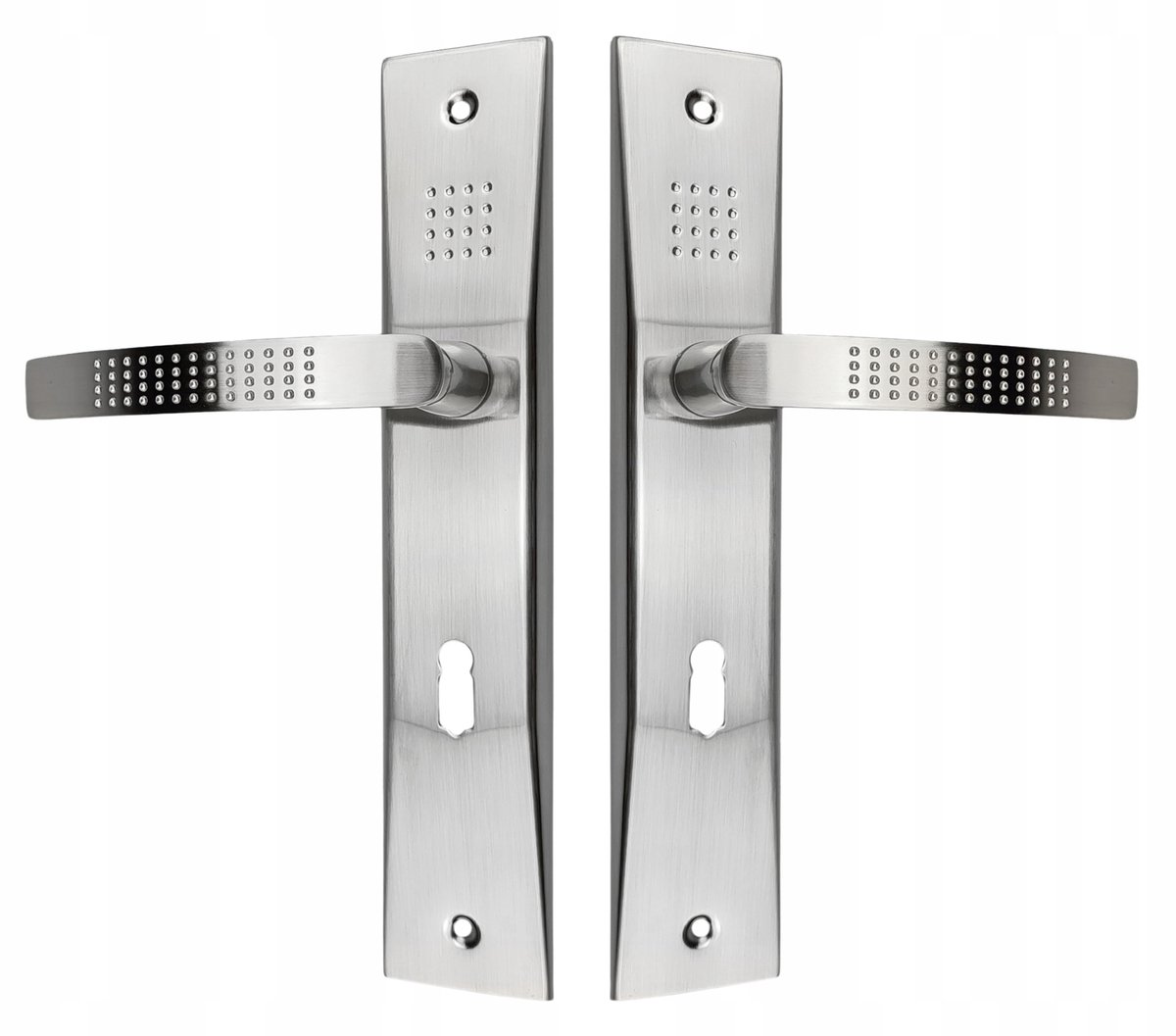 Tokyo Deurklink 60mm Sleutel Nikkel Satiné