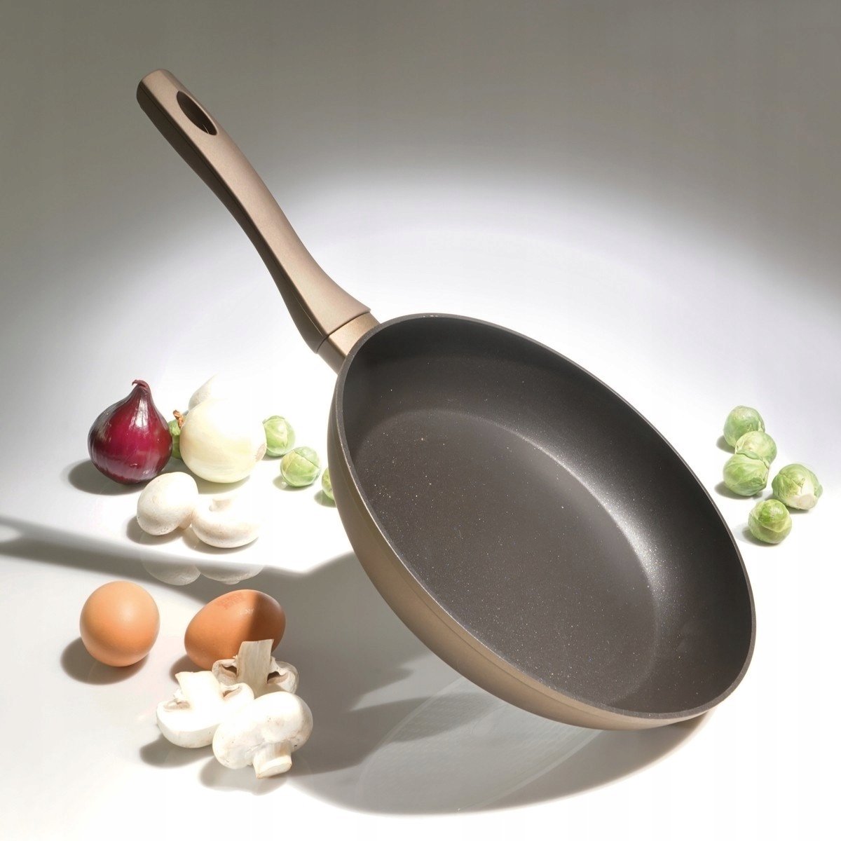 Tiross Koekenpan 24cm met Diamant Coating - Geschikt voor Inductie