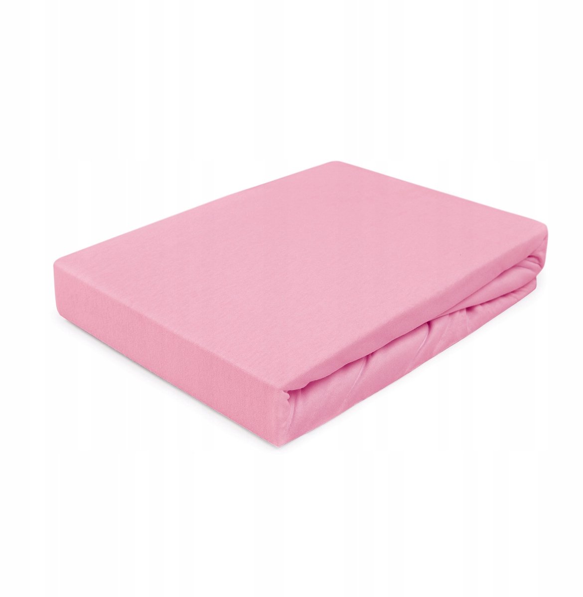 Jersey Hoeslaken met Elastiek 160x200cm - Licht Roze