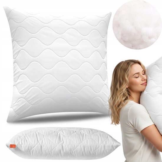 Lot de 2 taies d'oreiller imperméables anti-allergiques