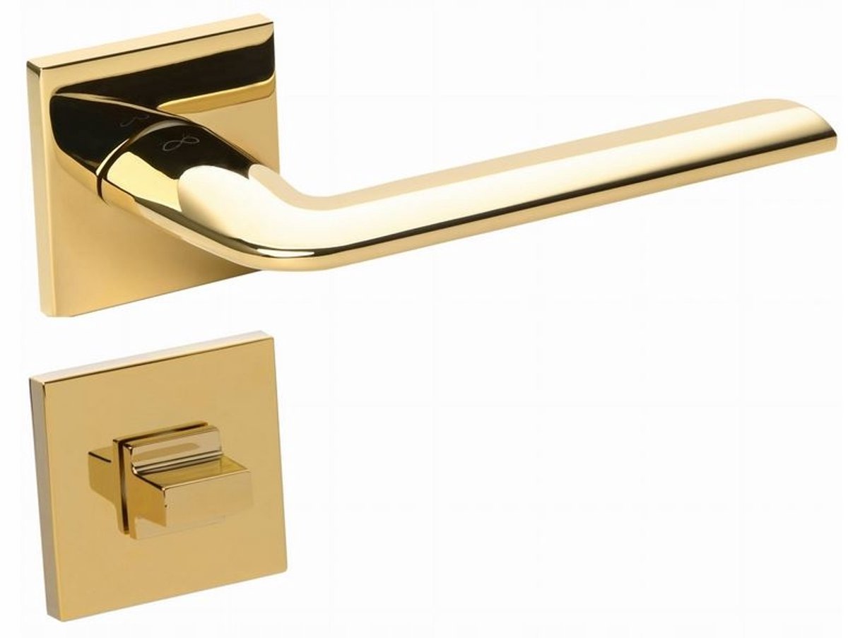 Infinity Line RFQ G03 WC Rozet, Goud PVD, Vierkant