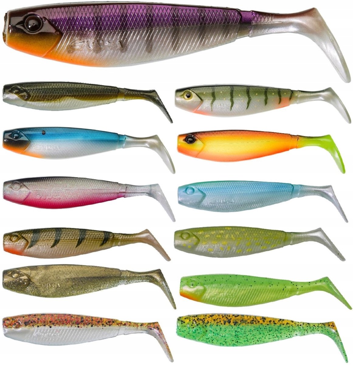 Gunki G'Bump Ghost 14cm UV Ayu - Zachte Kunstaas voor Roofvis