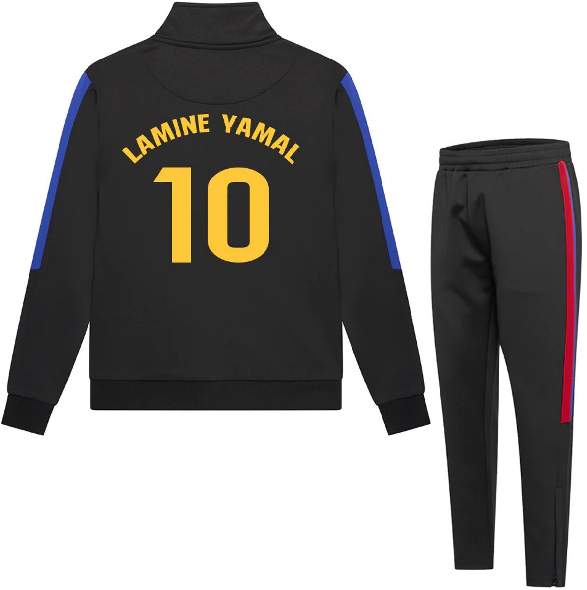 Lamine Yamal FC Barcelona Trainingspak - 2025-2026 - Zwart - Kind-140