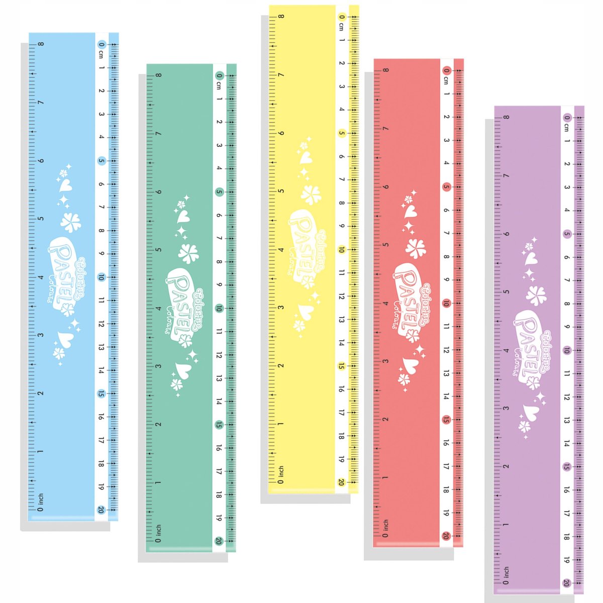 Colorino pastelliniaal 20 cm - willekeurige kleur afbeelding