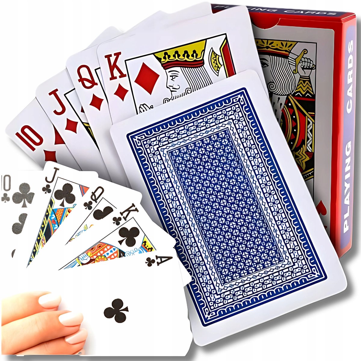 Klassieke speelkaarten Poker & Bridge - 54 kaarten