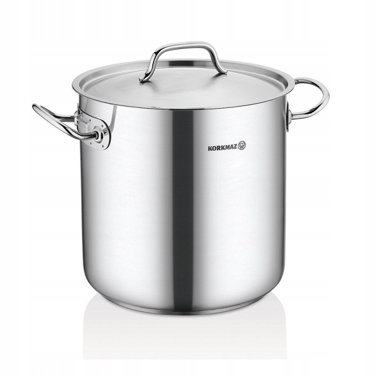 Korkmaz Proline RVS Kookpan 16,5L - Inductie & Gas - 28cm