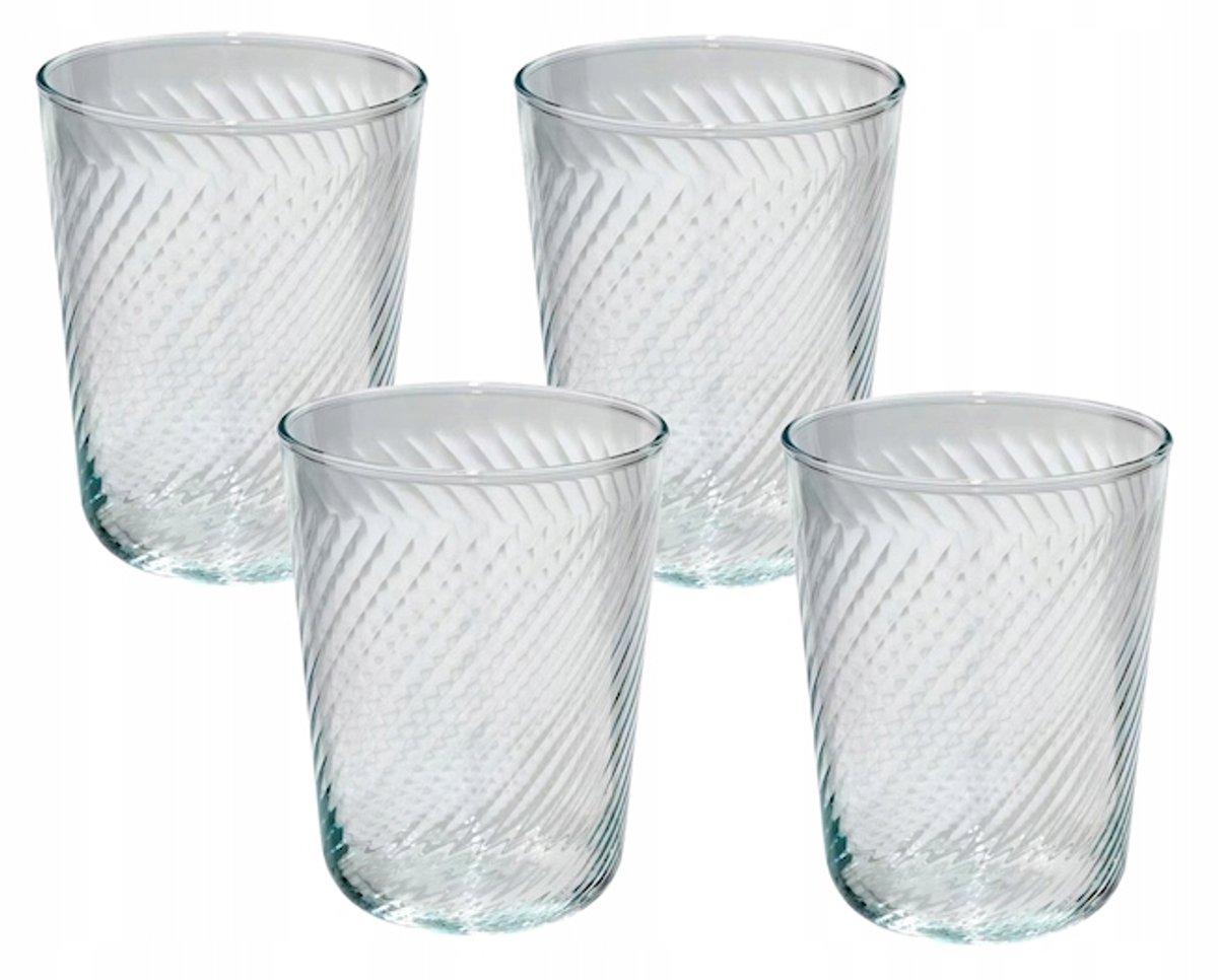 IKEA KLIPPLAX Glazen 250 ml - 4 stuks, Helder glas