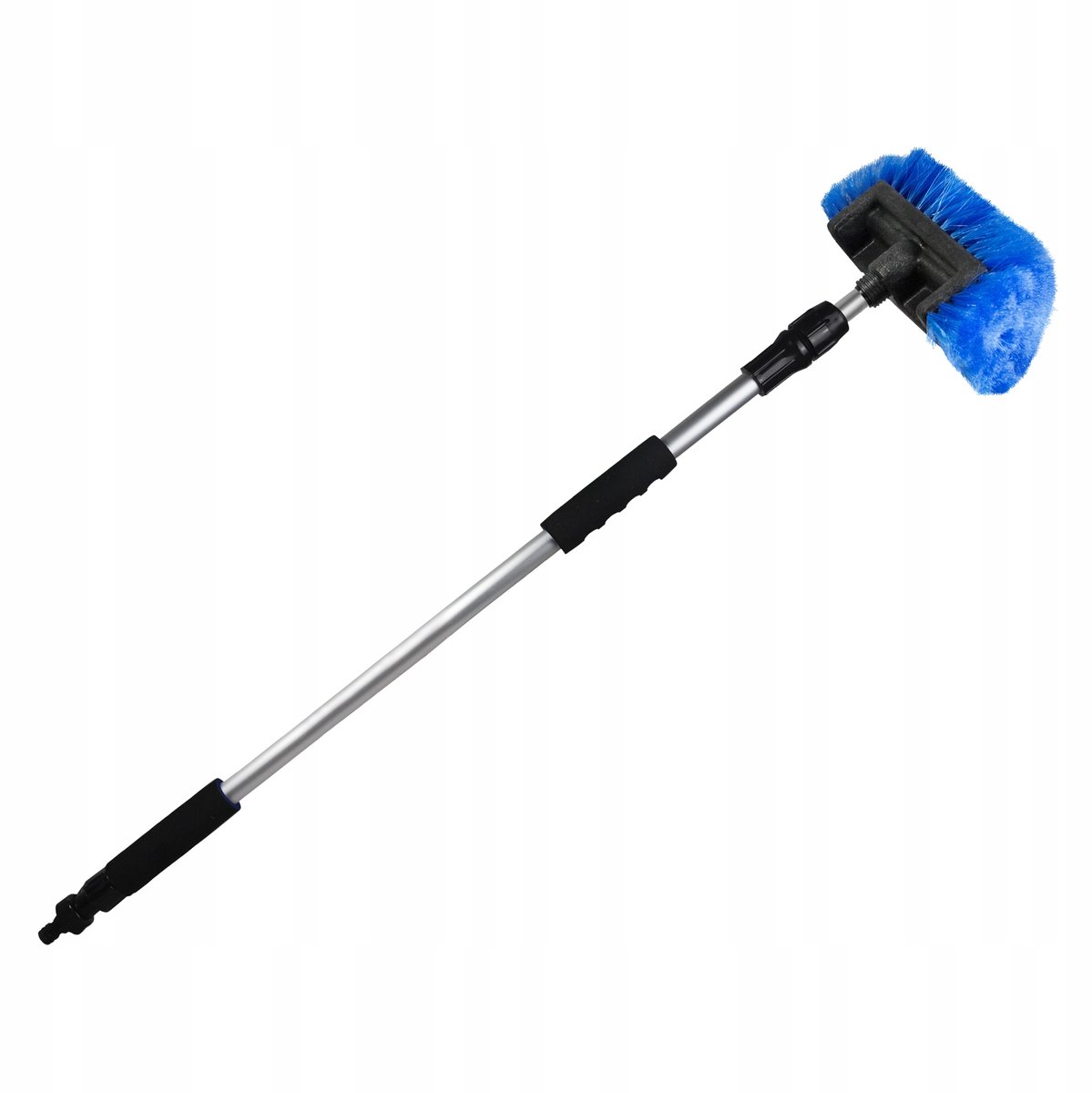 Telescopische Autowasborstel Quatro 158cm met Wateraansluiting