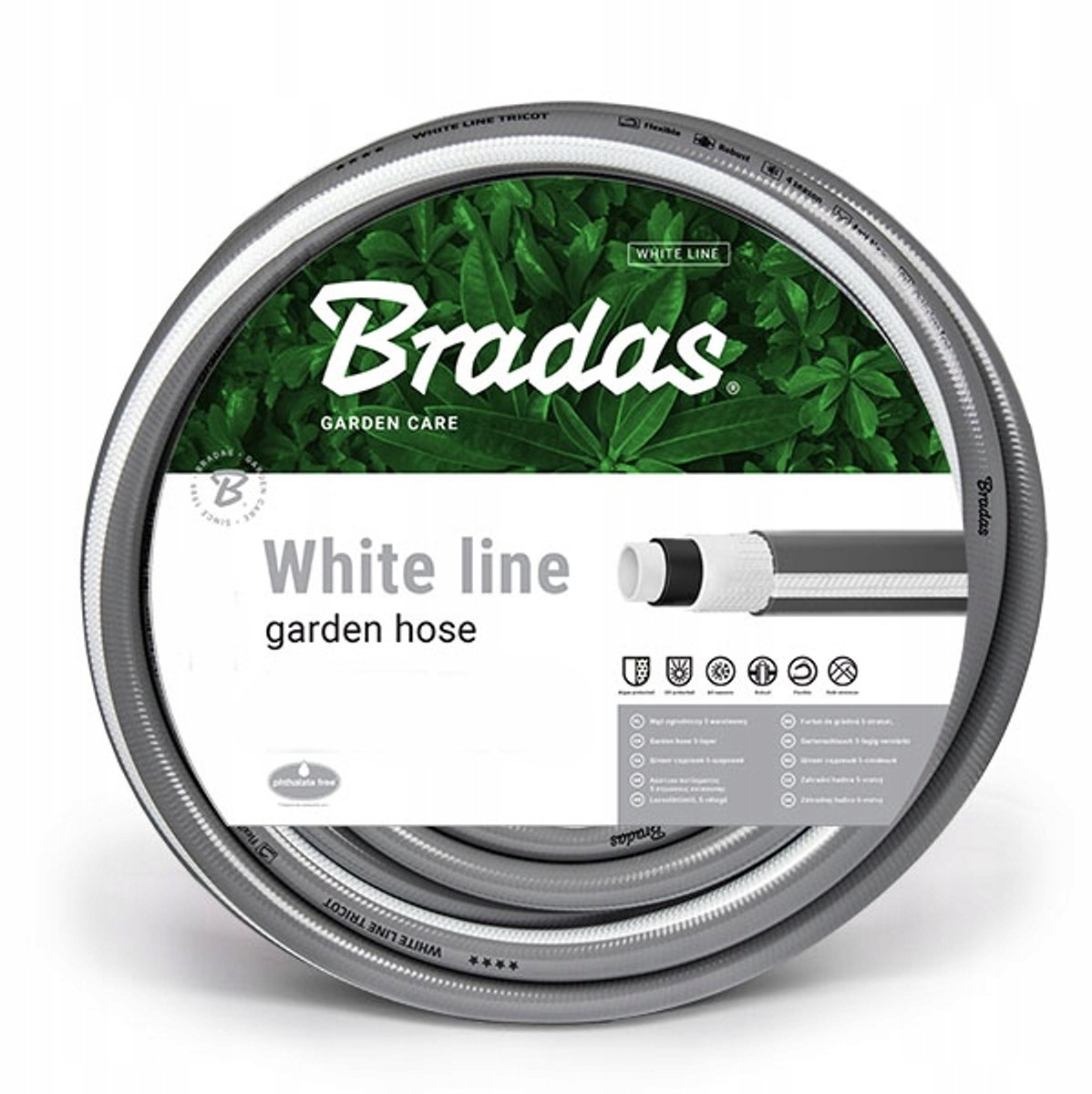 Bradas White Line Tuinslang 3/4" - 50m