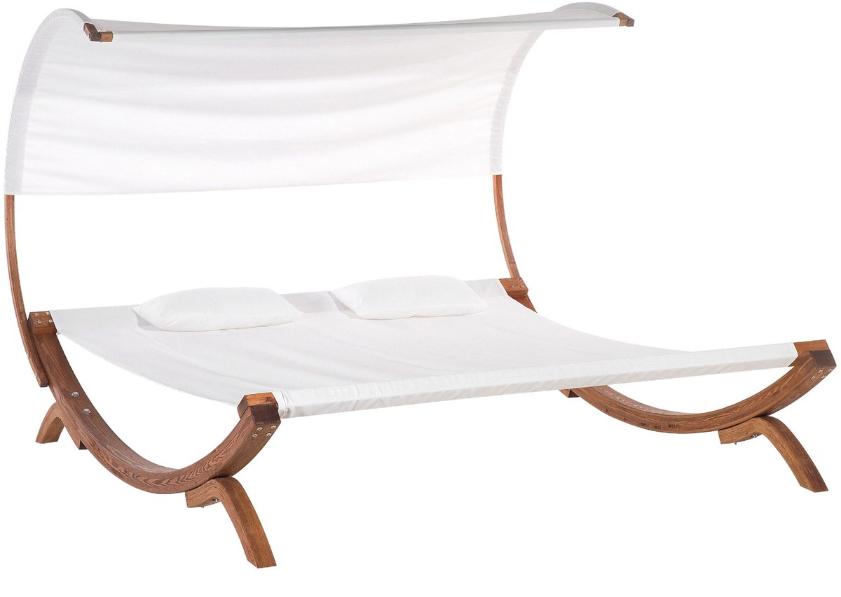 Beliani TERAMO - Strandstoel - Wit - Kunststof