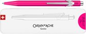 Stylo Bille Caran d'Ache 849 Popline Blanc