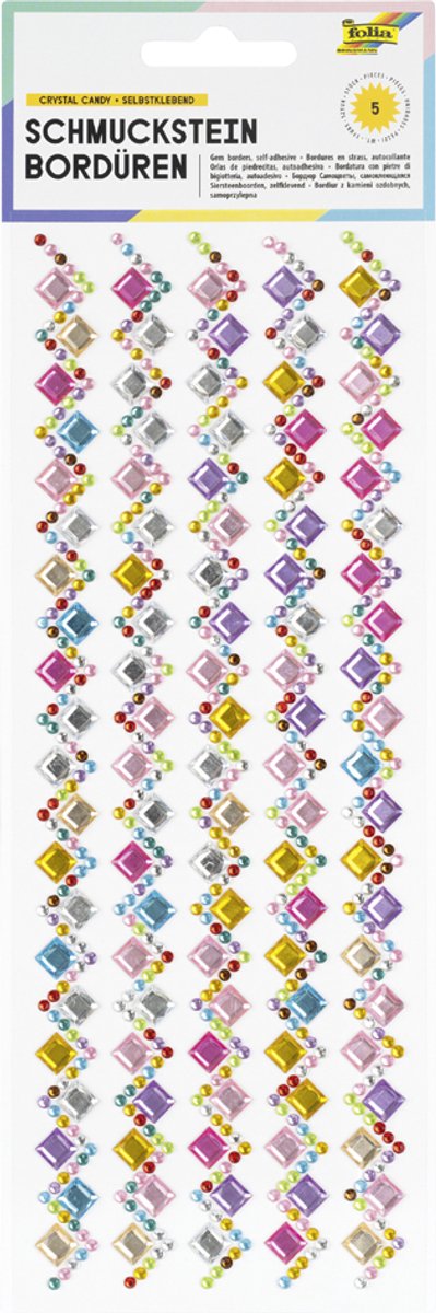 Stickers Folia juwelen rand Candy