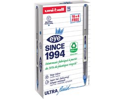 uni-ball Eye Fine UB157E rollerpen, voordeelpak, zwart