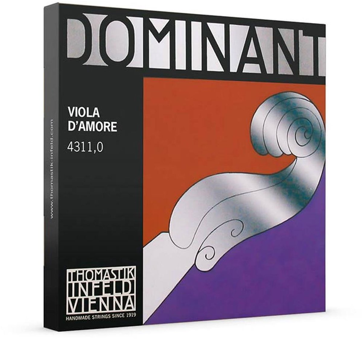 Thomastik Infeld TH-4311-0 viola d'amore string set, synthetic core core