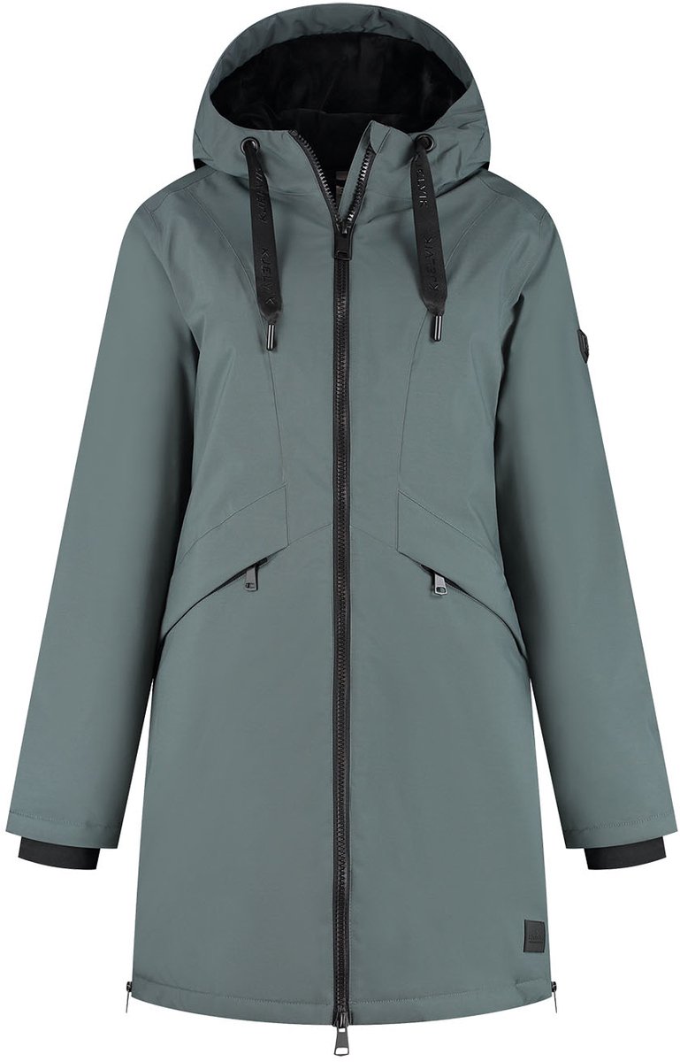 Kjelvik Else Dames Outdoorjas Groen