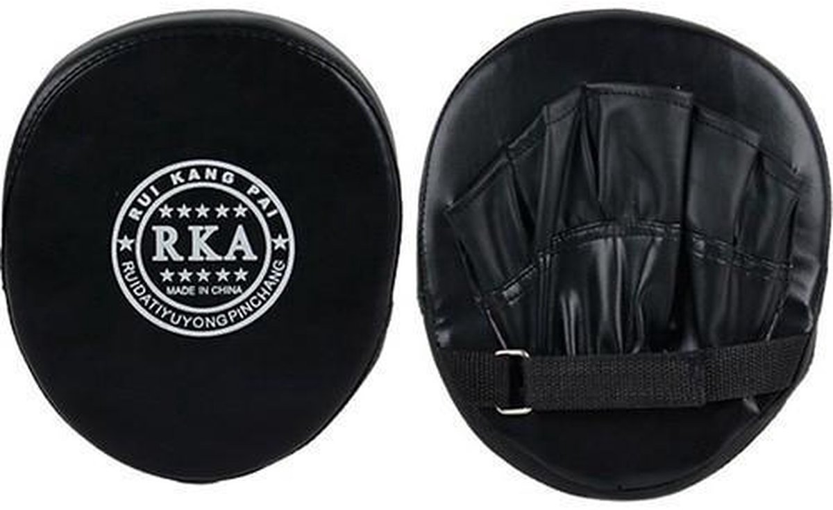 Scoby - Bokshandschoenen - Bokspads - Trainingsset - MMA Gear - Unisex Volwassenen - Zwart