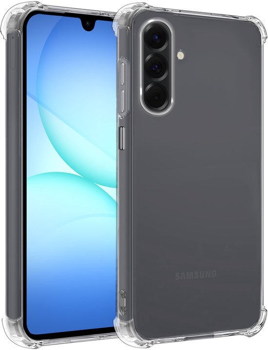 Coque Samsung A17 en Siliconen antichoc - Transparente