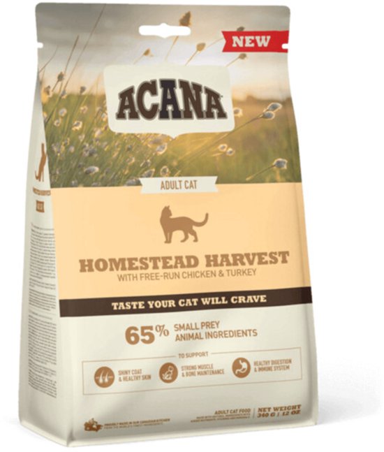 Acana Kattenvoer Homestead Harvest - 340 gr