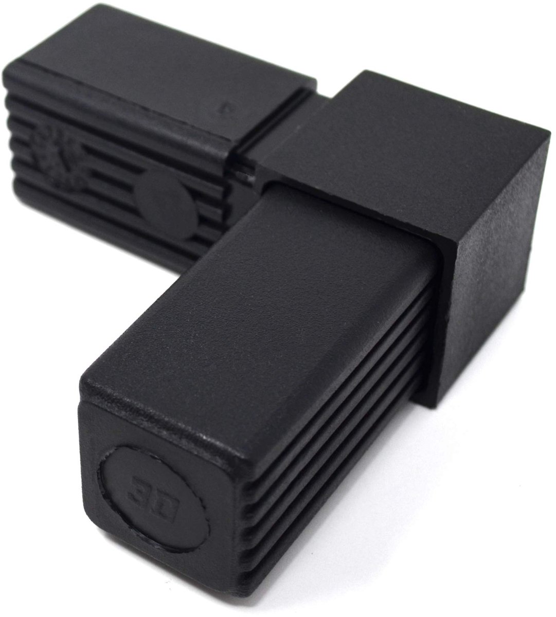 5 x Connectoren 90Â° - Rechte Hoek voor Vierkante Buizen 30 x 30 mm - Wanddikte 2 mm