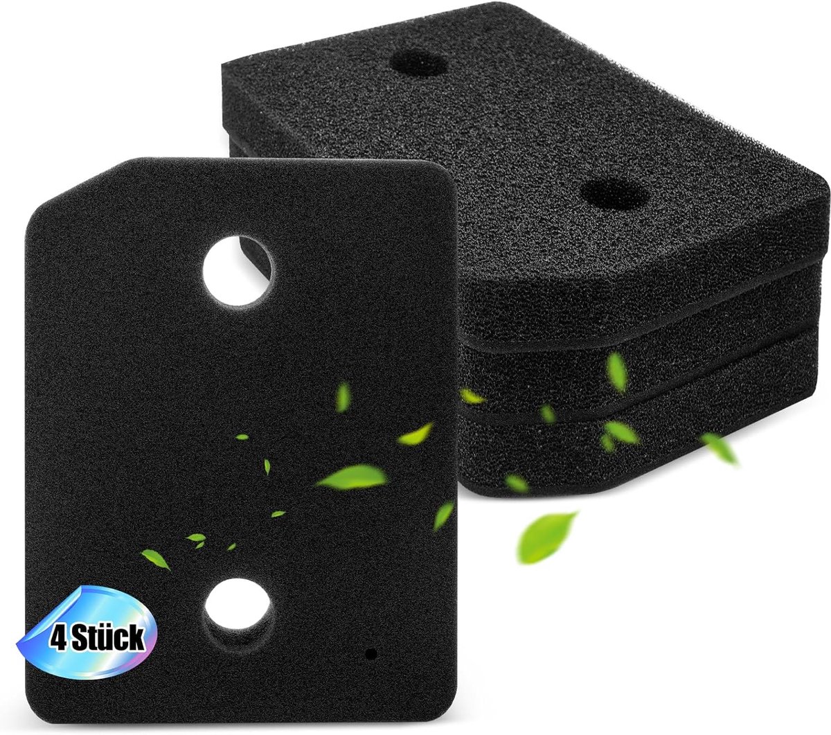4 stuks droogfilters droger warmtepompdroger filter, fijn/grof 207 x 157 x 30 mm sokkelfilter, warmtewisselaar sponsfilter pluisfilter voor condensdroger - geschikt voor Miele T1 9164761
