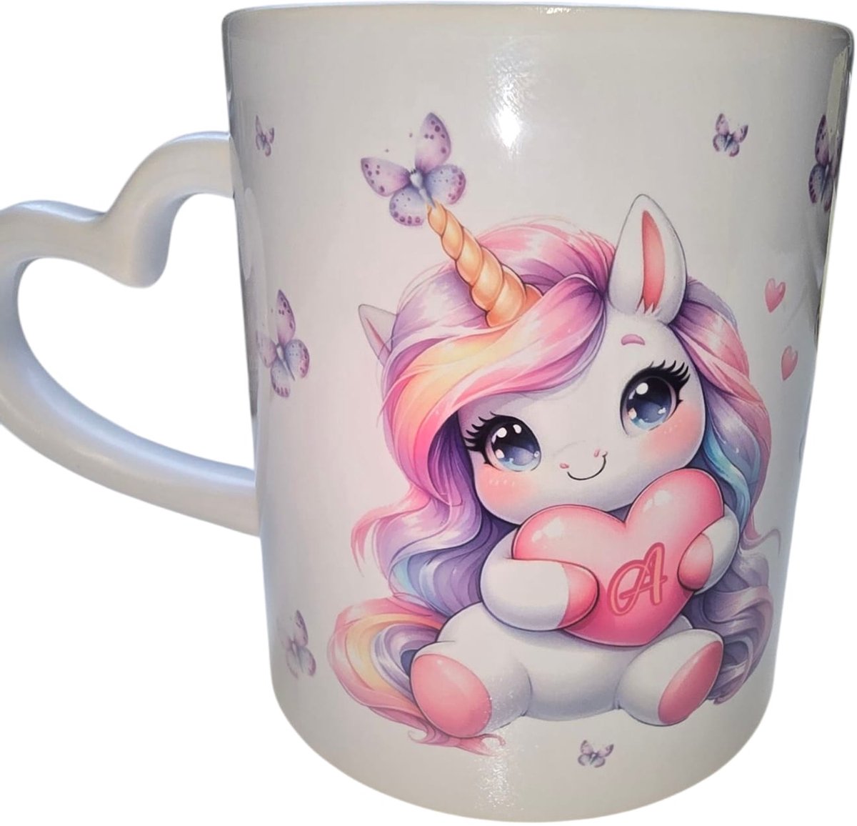 Unicorn mok met hoera diploma A, Zwemdiploma A, Diploma, Unicorn, Bedrukte mok, Beker, Mok, Zwemdiploma, XLX®