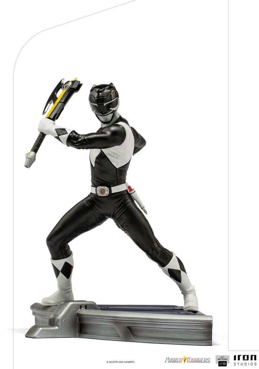 Iron Studios Power Rangers BDS Art Scale Statue 1/10 Black Ranger 17 cm Beeld