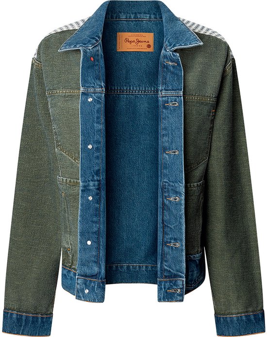 Pepe Jeans W11 Reverse Spijkerjas Groen L Vrouw Bol pepe-jeans-w11-reverse-spijkerjas-groen-l-vrouw-bol