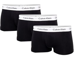 Calvin Klein 3-Pack Low Rise Trunks Heren - Zwart - Maat XL