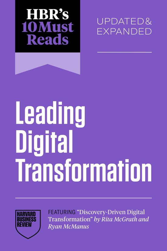 HBR's 10 Must Reads on Leading Digital Transformation, Updat ... - cover