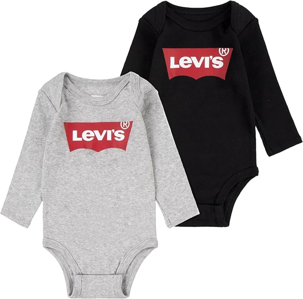 Levi´s ® Rompers 2-pack Batwing – 6/12 maanden Grijs
