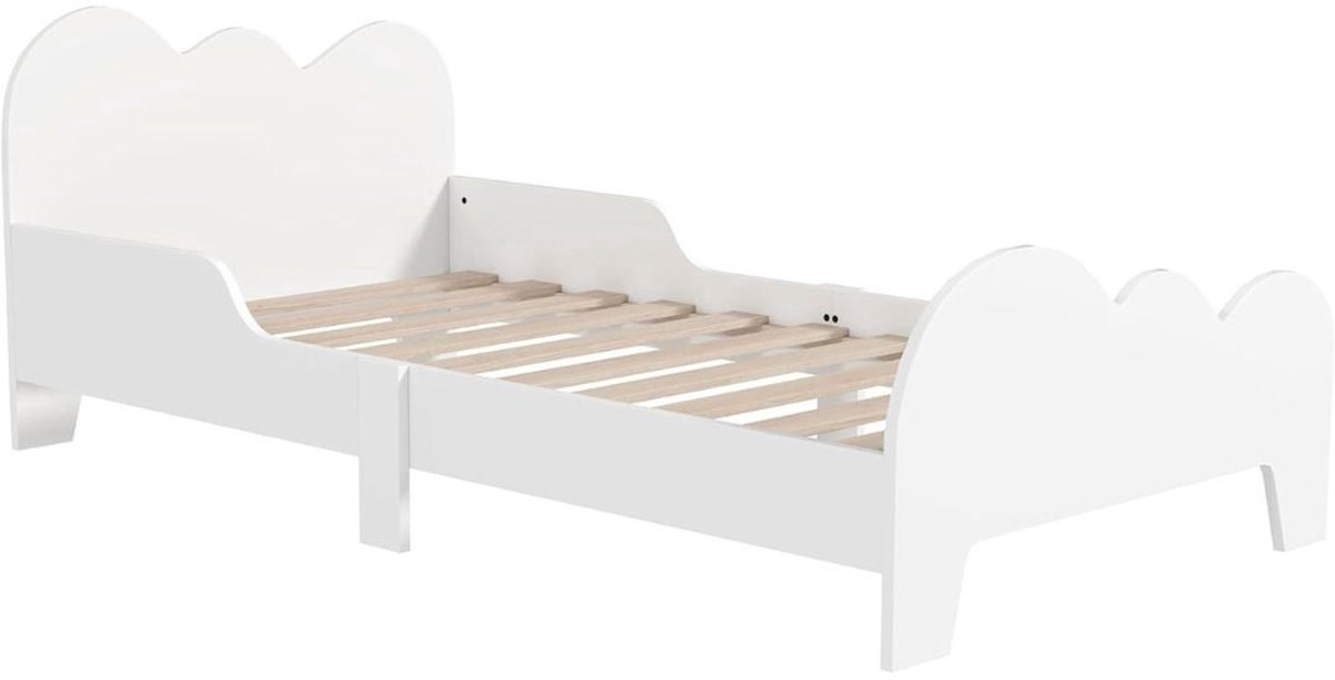 Thuys – Grondbed – Huisbed – Bed – 144cm x 75cm x 56cm – Wit