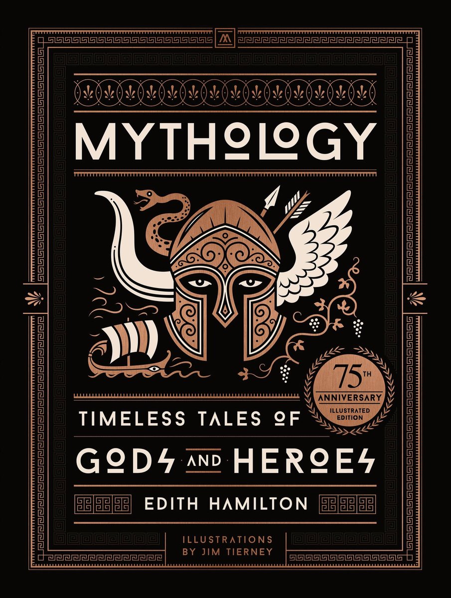 Omslag van Mythology (75th Anniversary Illustrated Edition)