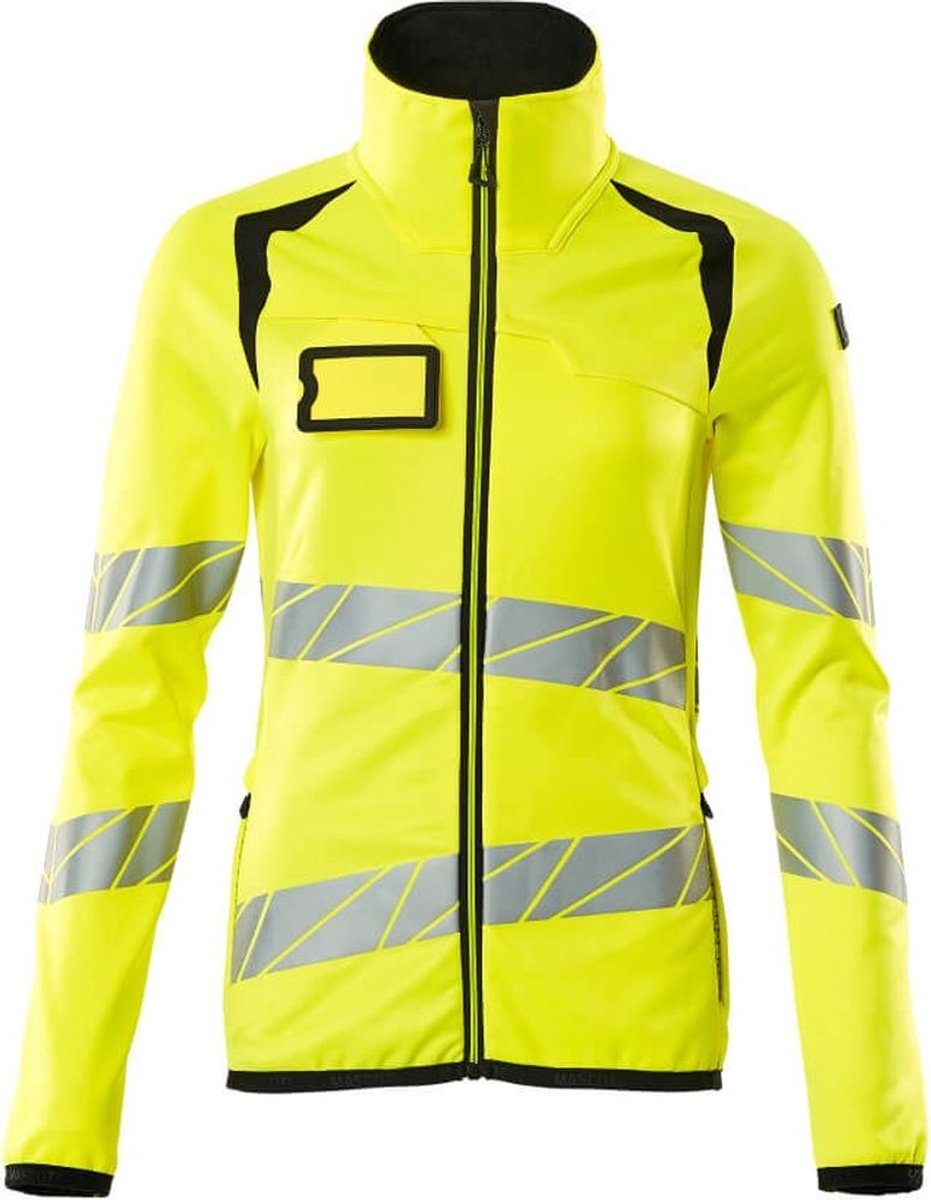 Mascot Accelerate Safe Fleecetrui met rits 19153-315 - Hi-Vis geel/zwart - 3XL