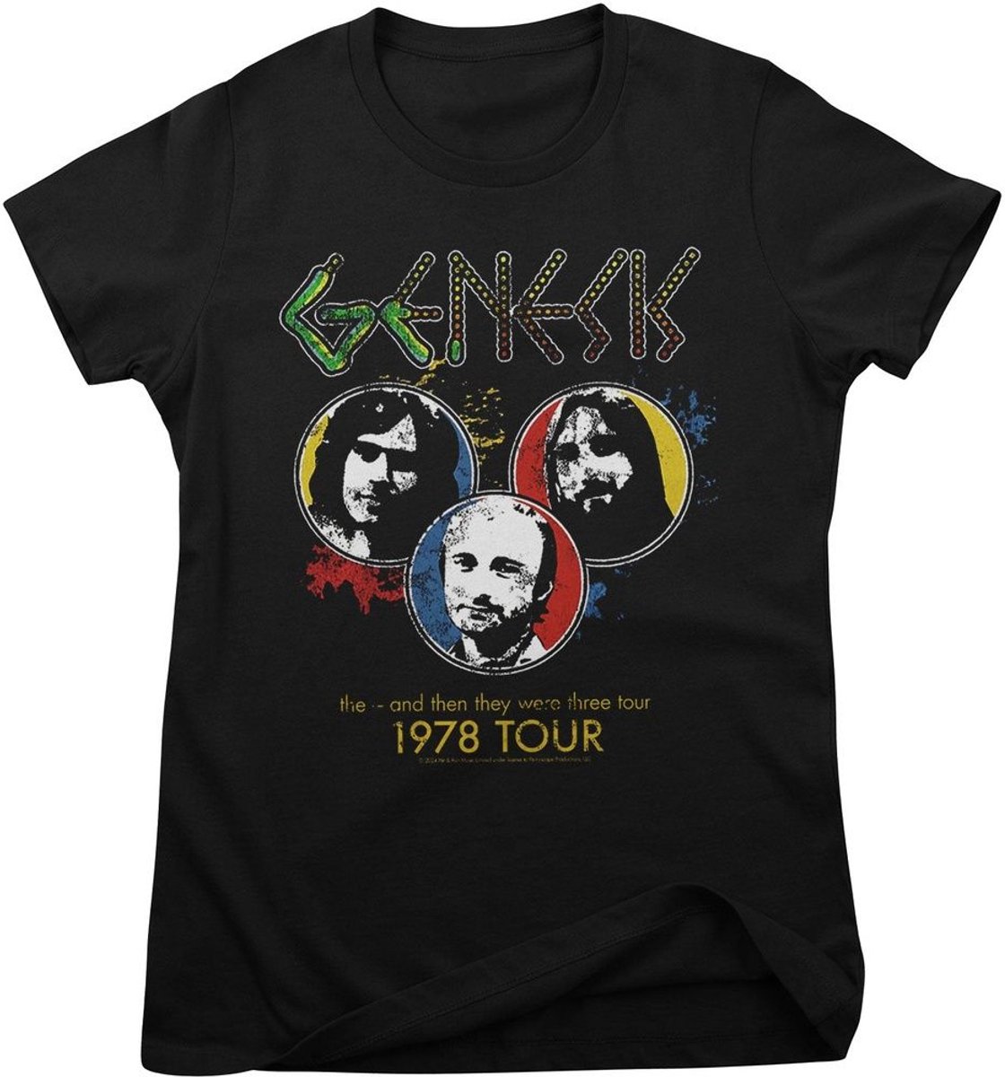 Genesis Dames 1978 Tour Vintage Girly T-shirt PS-5-GEN001-H92-10