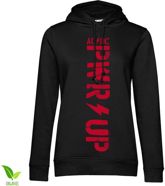 AC/DC Damen Pwr Up Vertical Logo Girly Hoodie PS-57-ACDC015-H68-10 ...