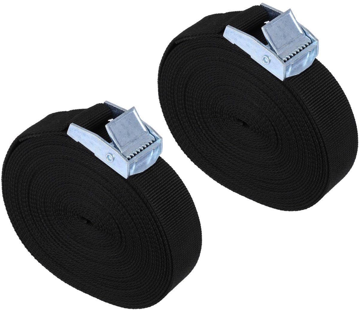 Spanbanden met ratel - Voor auto, fiets, steekwagen, motor, bagage en camping - 25mm x 300cm