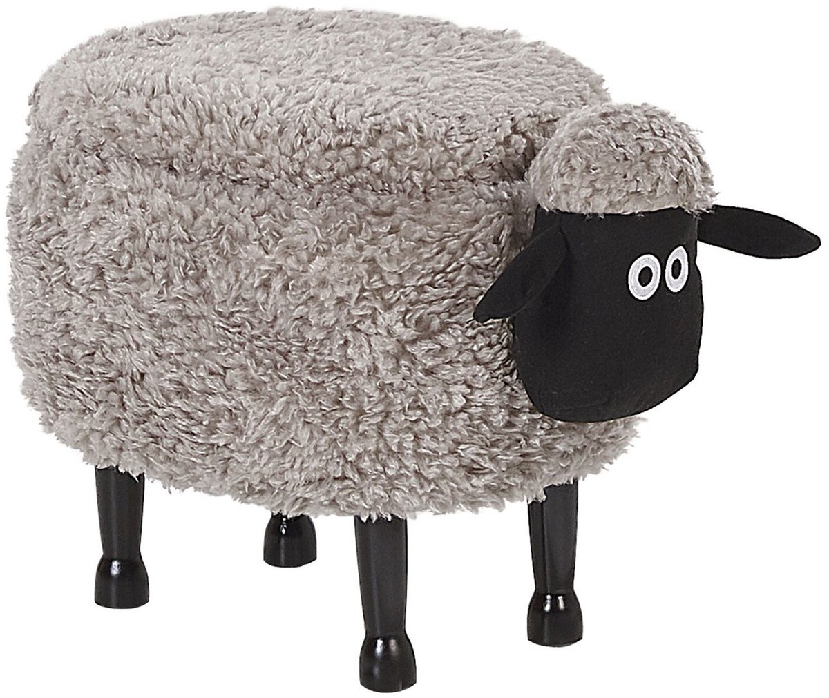SHEEP - Hocker - Grijs - Polyester