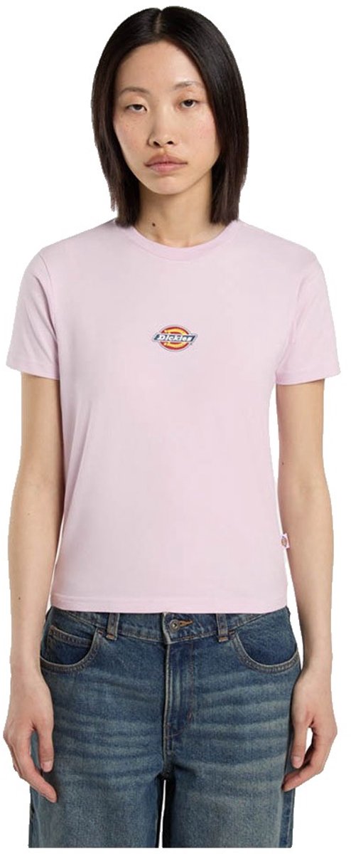 Dickies Maple Valley Reg T-shirt Met Korte Mouwen L Vrouw Winsome Orchid