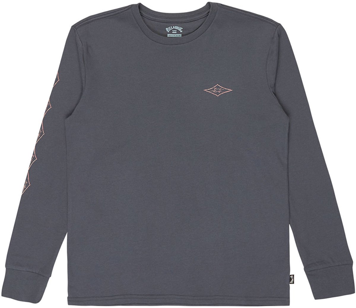 Billabong Crayon Wave T-shirt Met Lange Mouwen 8 Years Jongens Blauw