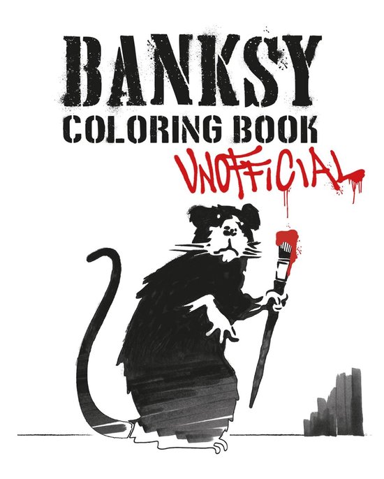 Banksy Coloring Book - cover