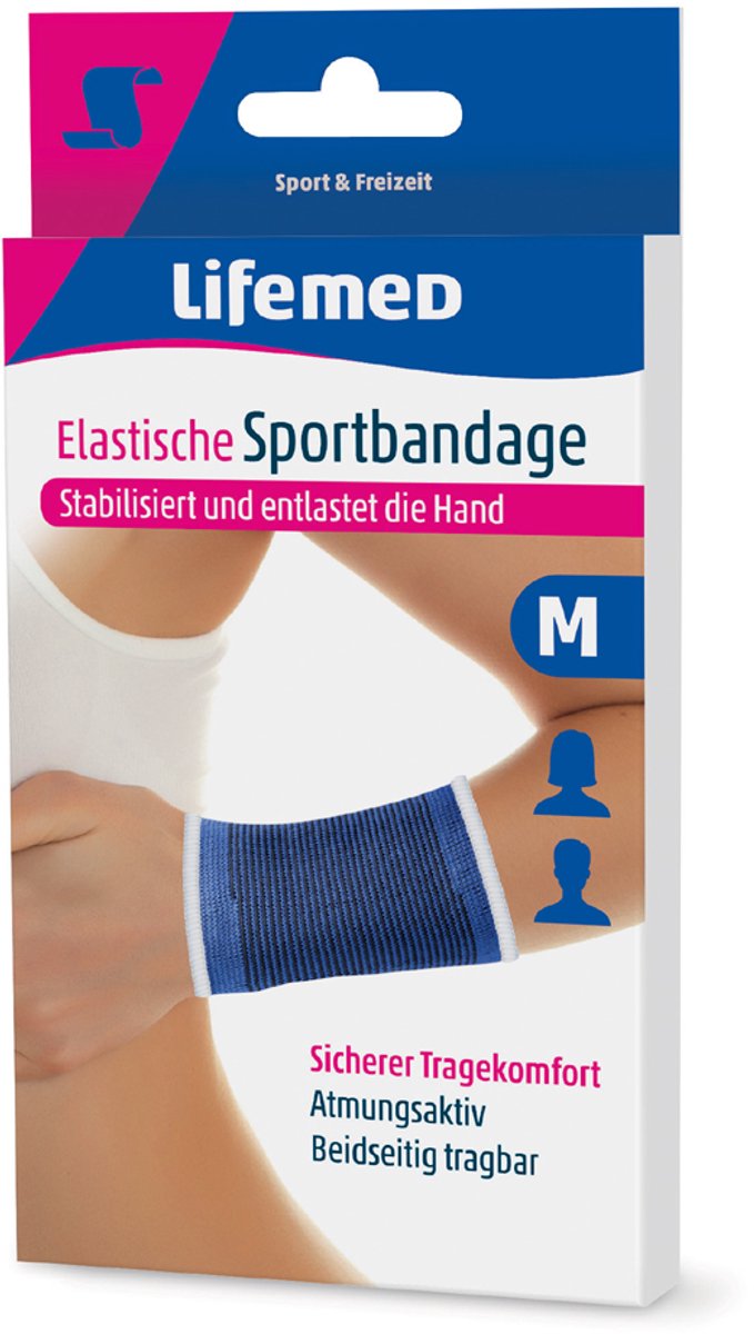Lifemed sportbandage handsteun maat L
