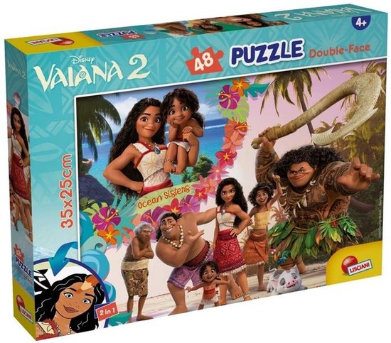 Lisciani - Puzzle - Disney Vaiana 2 - 48 pièces