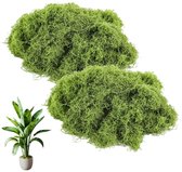 100g Decorative Moss for Crafts, Artificial Moss To Decorate Artificial Fake Moss Green Moss Fake Craft Artificial Moss For Crafts Creative Green Aquarium Indoor Plant Decoration